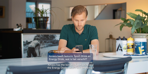 #9 Qual è la differenza tra Amacx Isotonic Sport Drink e Engery Drink?